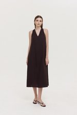 HILLARY TWO WAY LINEN MIDI DRESS
