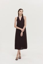 HILLARY TWO WAY LINEN MIDI DRESS