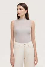 HELDA MOCK NECK KNIT TOP