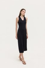 HAYDEN HALTER JERSEY MIDI DRESS