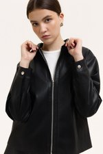 SAMPSON ZIPPED LEATHER JACKET