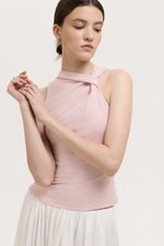 CHRISELLE ASYMMETRIC KNOT TANK
