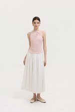 CHRISELLE ASYMMETRIC KNOT TANK