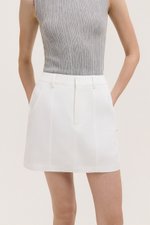 SAIGE PANELLED TWILL SKORT