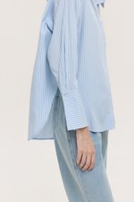 ALERIE OVERSIZED STRIPED BUTTONDOWN SHIRT