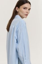 ALERIE OVERSIZED STRIPED BUTTONDOWN SHIRT