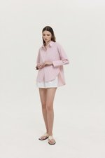ALERIE OVERSIZED STRIPED BUTTONDOWN SHIRT