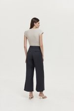 STANLEY PLEATED WIDE LEG PANTS