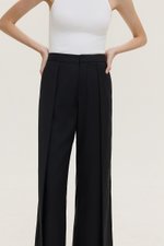 STANLEY PLEATED WIDE LEG PANTS
