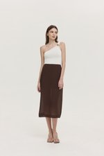 BETHANY SHEER MIDI SKIRT