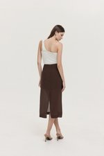 BETHANY SHEER MIDI SKIRT