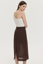 BETHANY SHEER MIDI SKIRT