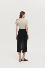 BETHANY SHEER MIDI SKIRT