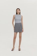 ELSA GINGHAM SKORT