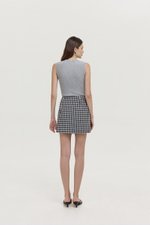 ELSA GINGHAM SKORT