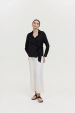GEORGIA TIE WRAP SHIRT
