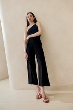 STANLEY PLEATED WIDE LEG PANTS