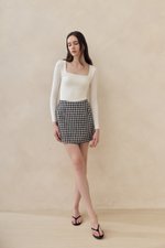 ELSA GINGHAM SKORT