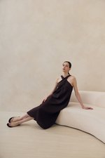 HILLARY TWO WAY LINEN MIDI DRESS