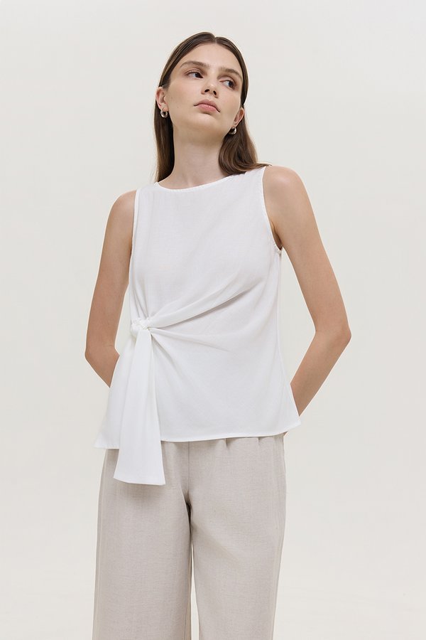 JACLYN TIE WAIST TOP