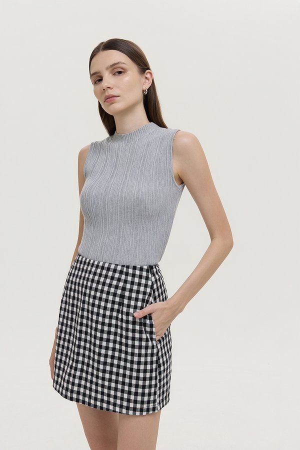 ELSA GINGHAM SKORT