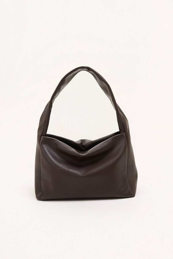 PALMA HOBO SHOULDER LEATHER BAG