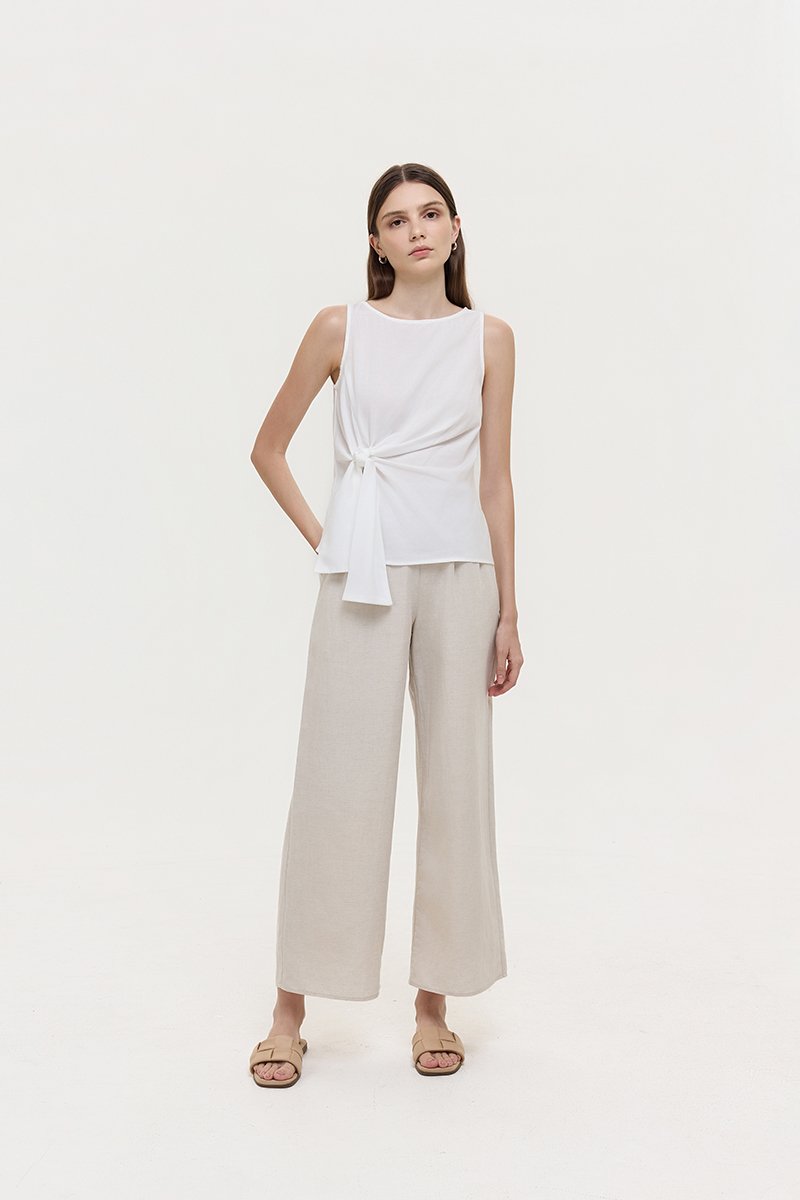 JACLYN TIE WAIST TOP