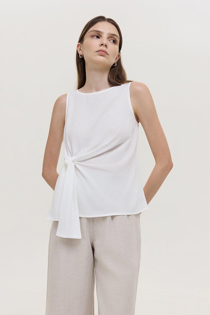 JACLYN TIE WAIST TOP