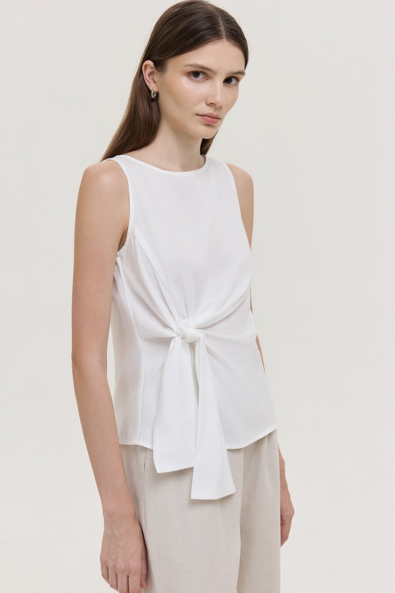 JACLYN TIE WAIST TOP