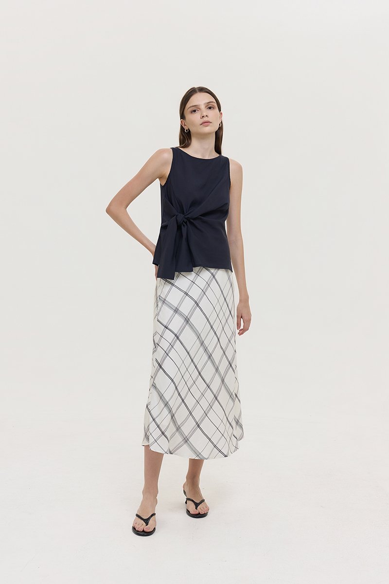 JACLYN TIE WAIST TOP