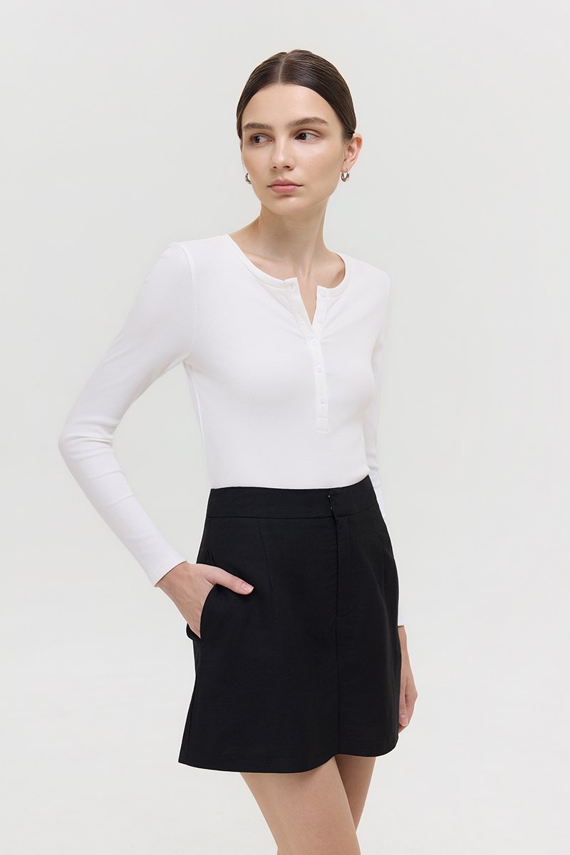 CADEE LINEN SKORTS