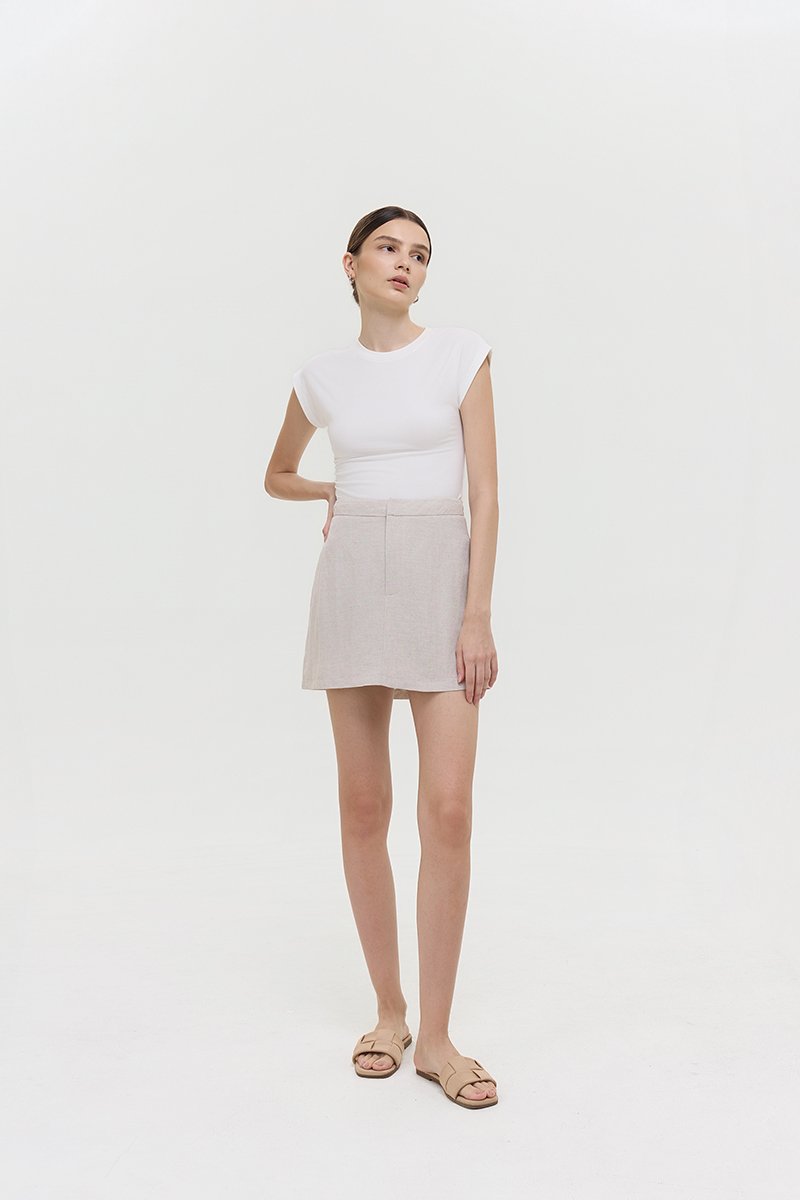 CADEE LINEN SKORTS