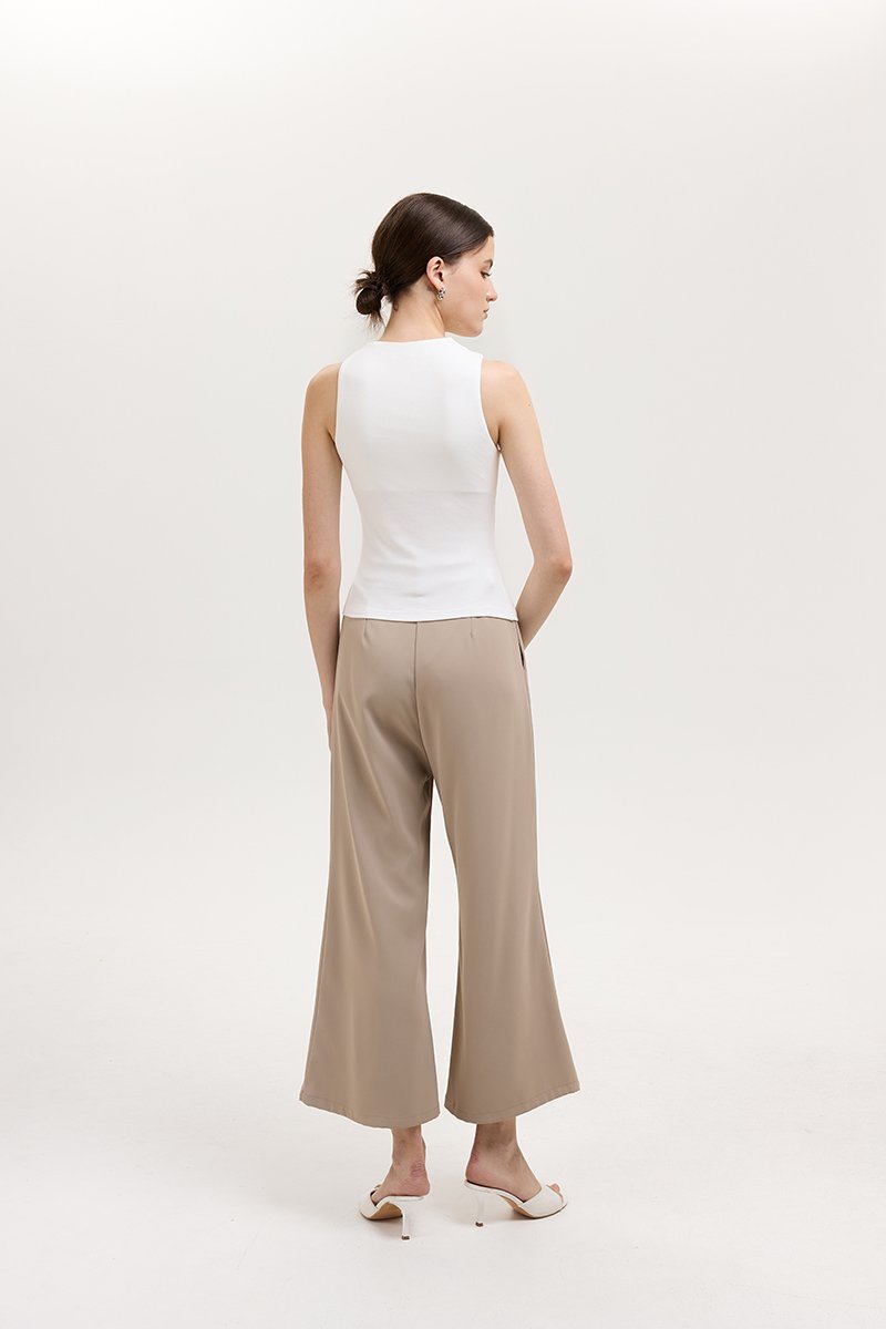 CHRISELLE ASYMMETRIC KNOT TANK