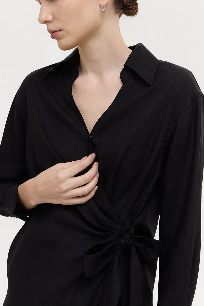 GEORGIA TIE WRAP SHIRT