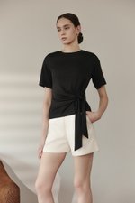 GINELLE SIDE KNOT TEE