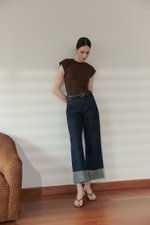SANCIA WOVEN BRAID LEATHER BELT
