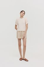 ELISABETTA COTTON PUFF SLEEVE TOP