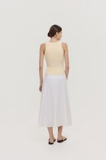 OLINA PADDED SCOOP NECK TANK TOP