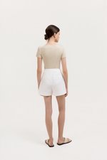 LYON HIGH WAISTED TAILORED SHORTS