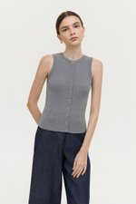 CLARRA MODAL BUTTONDOWN TANK