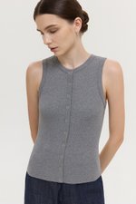 CLARRA MODAL BUTTONDOWN TANK