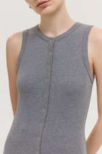 CLARRA MODAL BUTTONDOWN TANK
