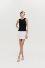 CLARRA MODAL BUTTONDOWN TANK