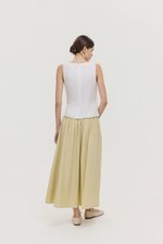 AYLIN PLEATED SLEEVELESS TOP