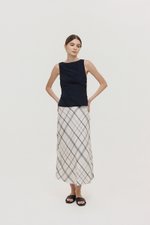 AYLIN PLEATED SLEEVELESS TOP