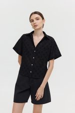 VALERINA EYELET SHIRT