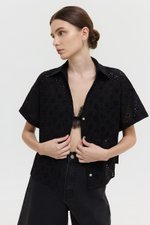 VALERINA EYELET SHIRT