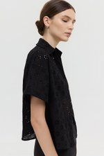 VALERINA EYELET SHIRT