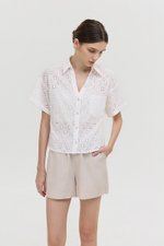 VALERINA EYELET SHIRT