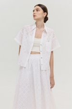 VALERINA EYELET SHIRT